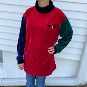 Velvet 90’s turtleneck top Talbots medium